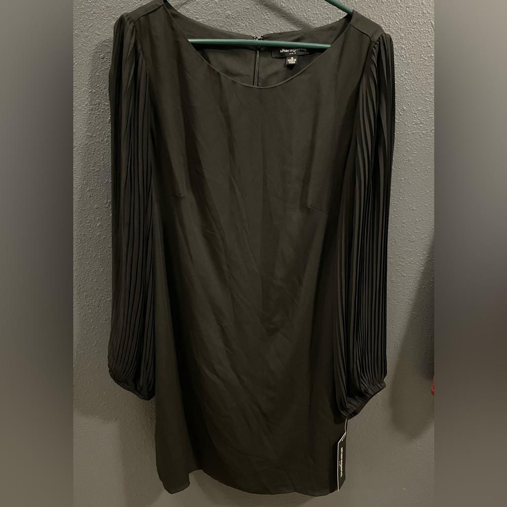 Black Sharagano Dress